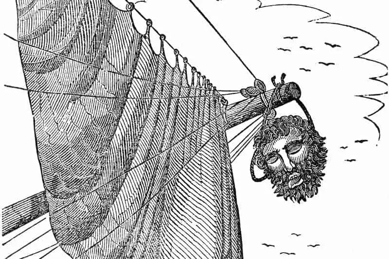 głowa pirata