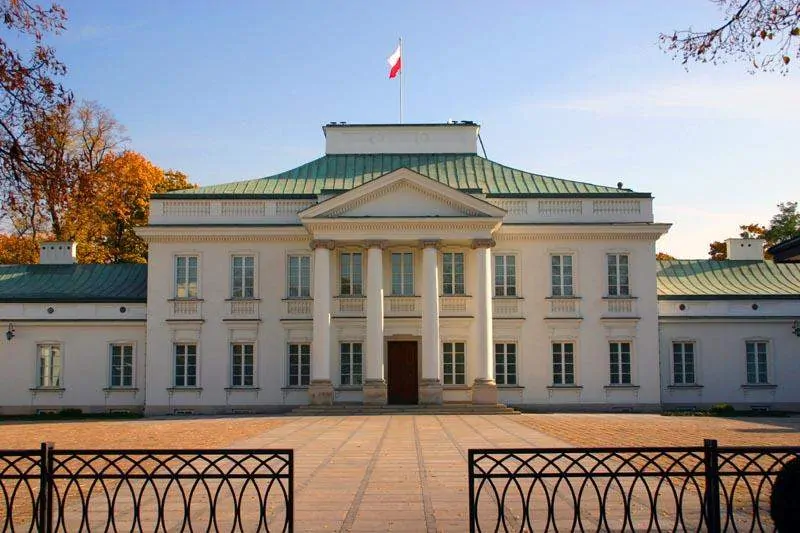 Pałac Belwederski, architektura klasycystyczna