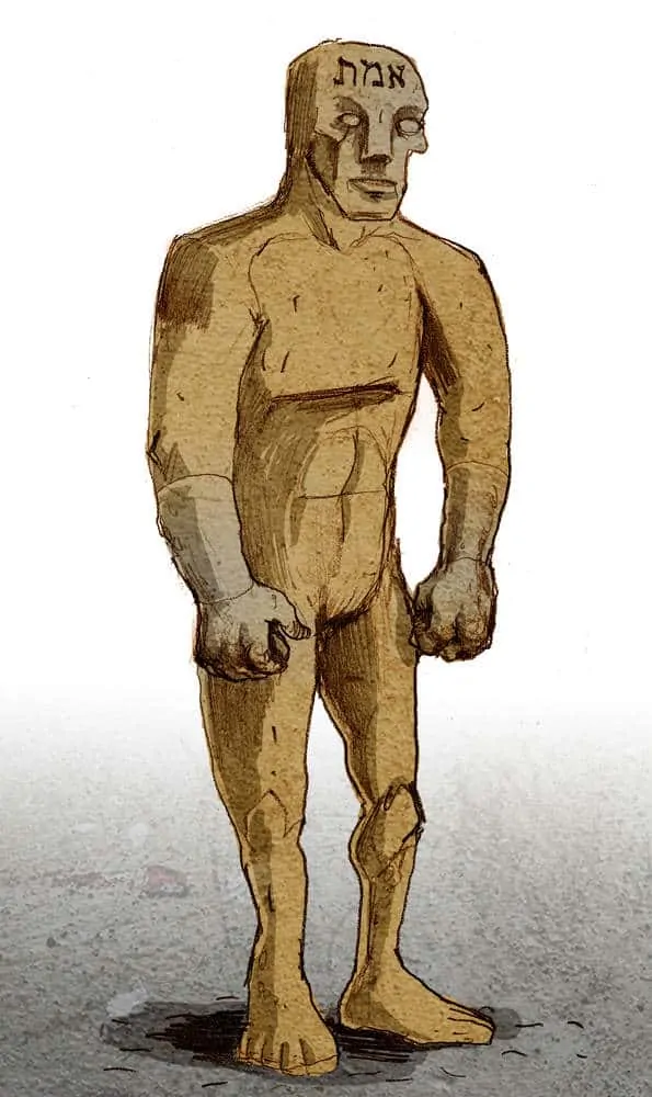 mityczne stworzenia: golem
