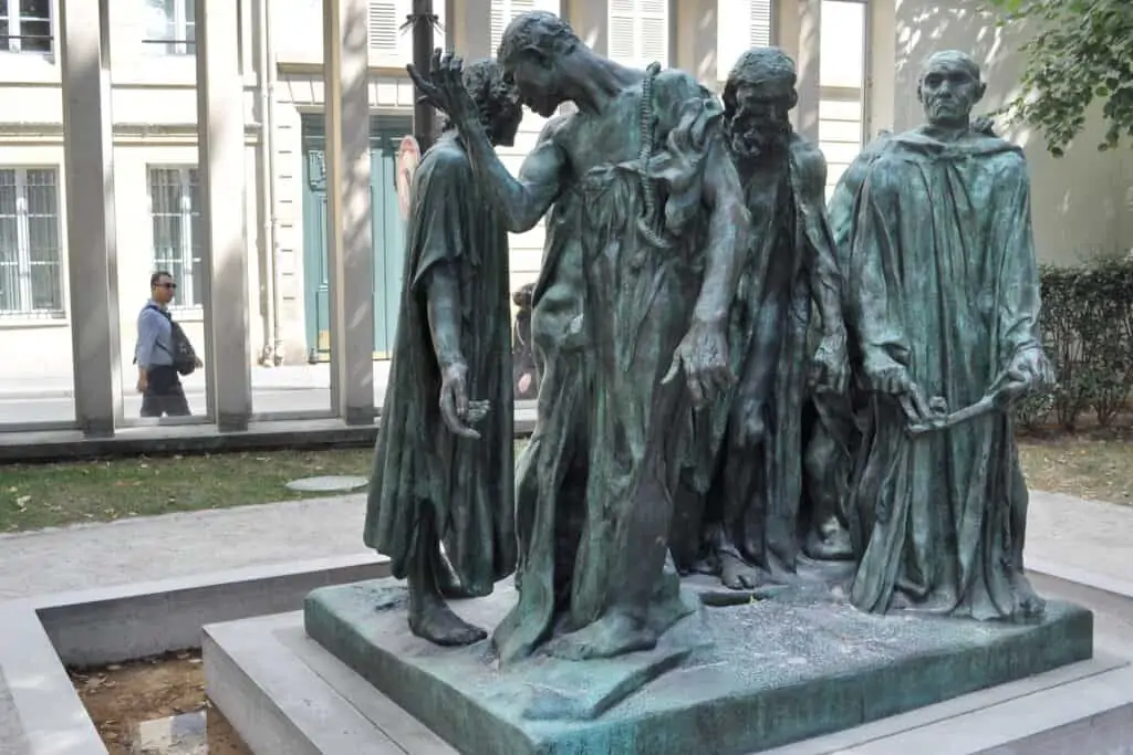 Mieszczanie z Calais, Auguste Rodin