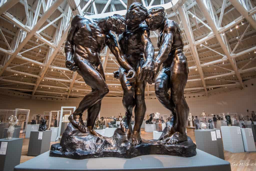 Trzy cienie, Auguste Rodin