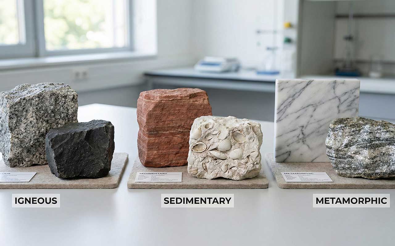 Rodzaje skał – podział, przykłady, zdjęcia