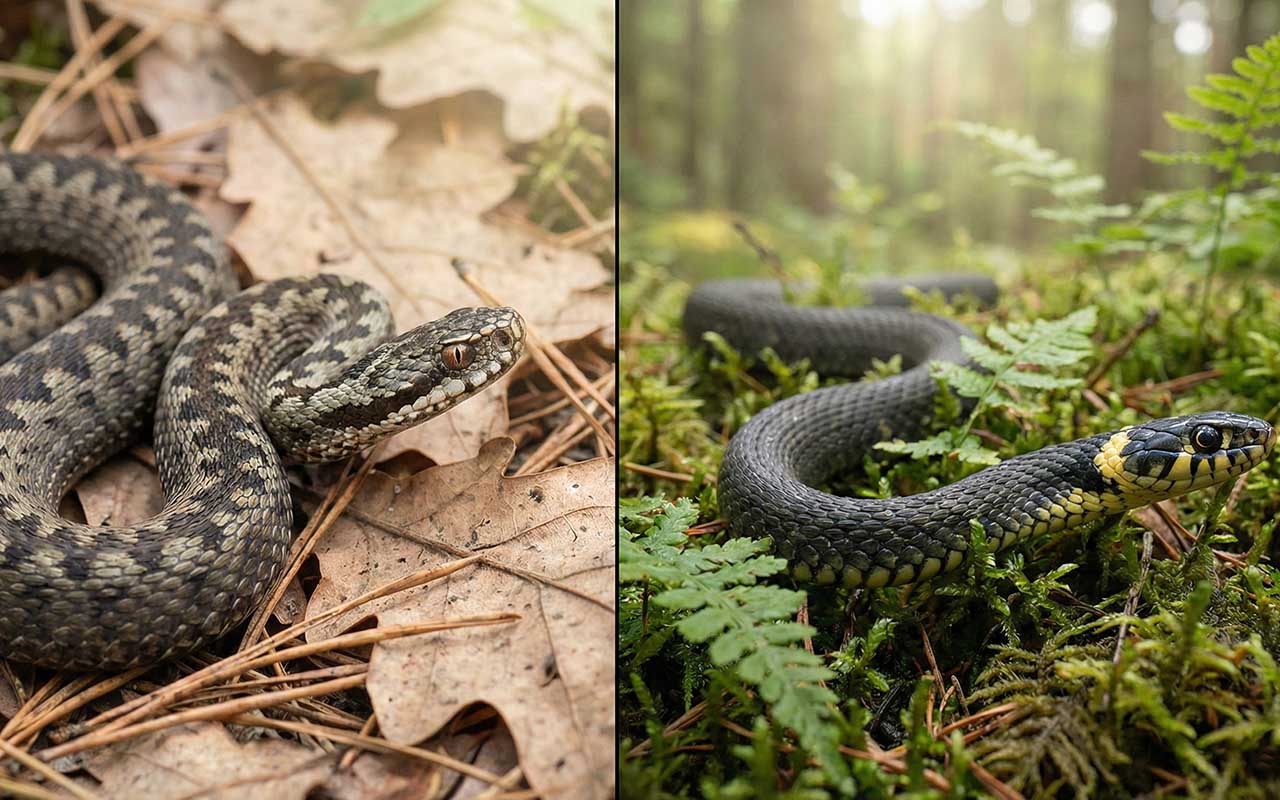 Węże w Polsce – gatunki, występowanie, zdjęcia