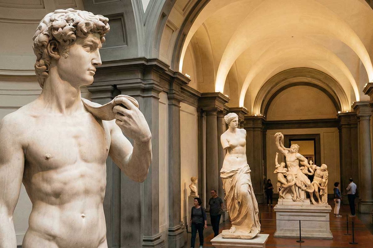 46 znane rzeźby z całego świata