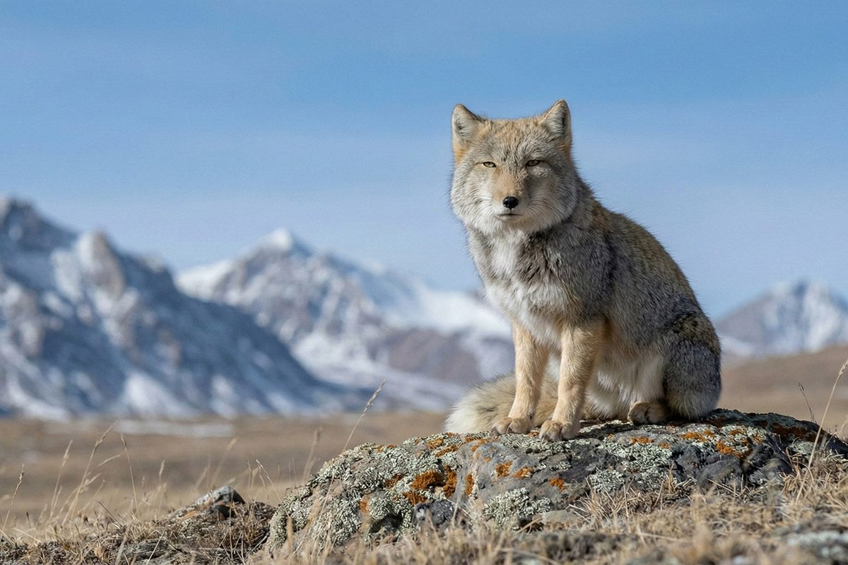 Lis tybetański: bohater memów i drapieżnik stepów Tybetu