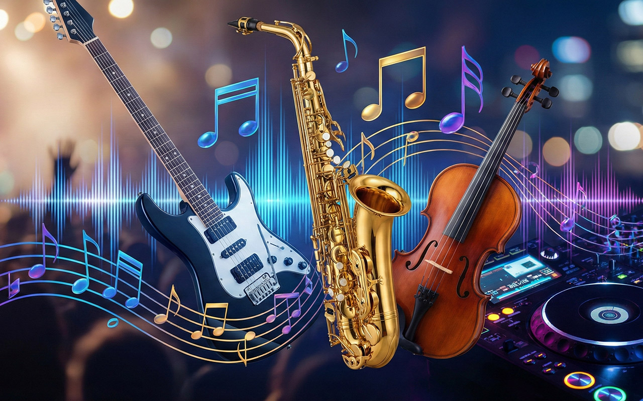 Gatunki muzyczne: style, definicje, historia