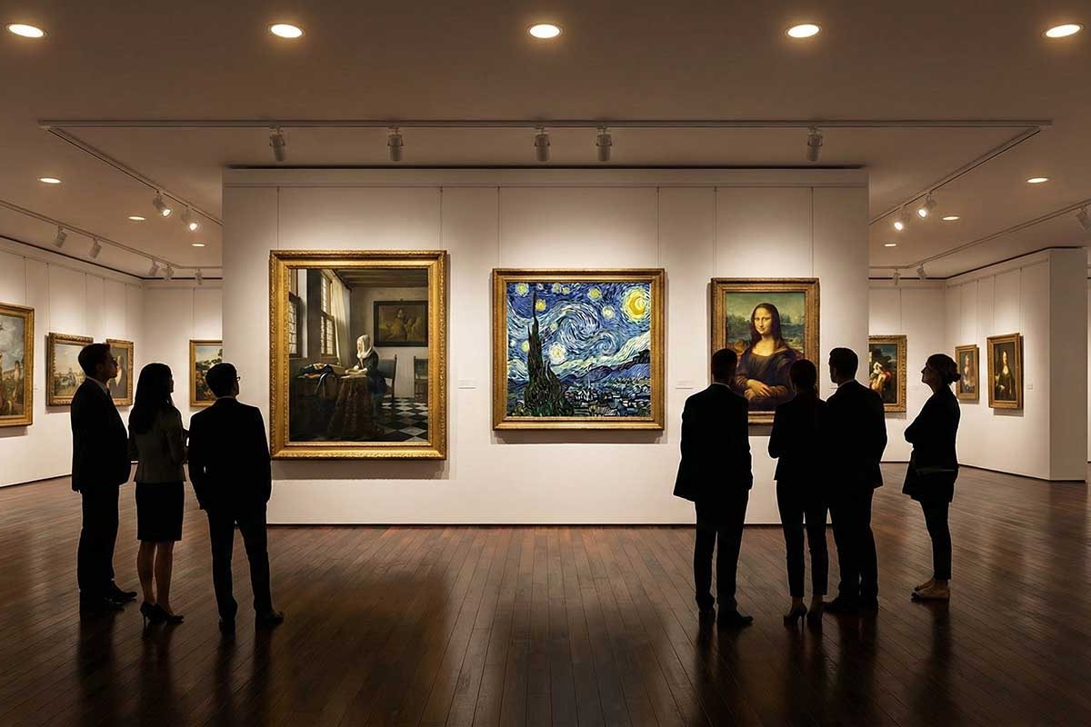 35 najbardziej znane obrazy z całego świata