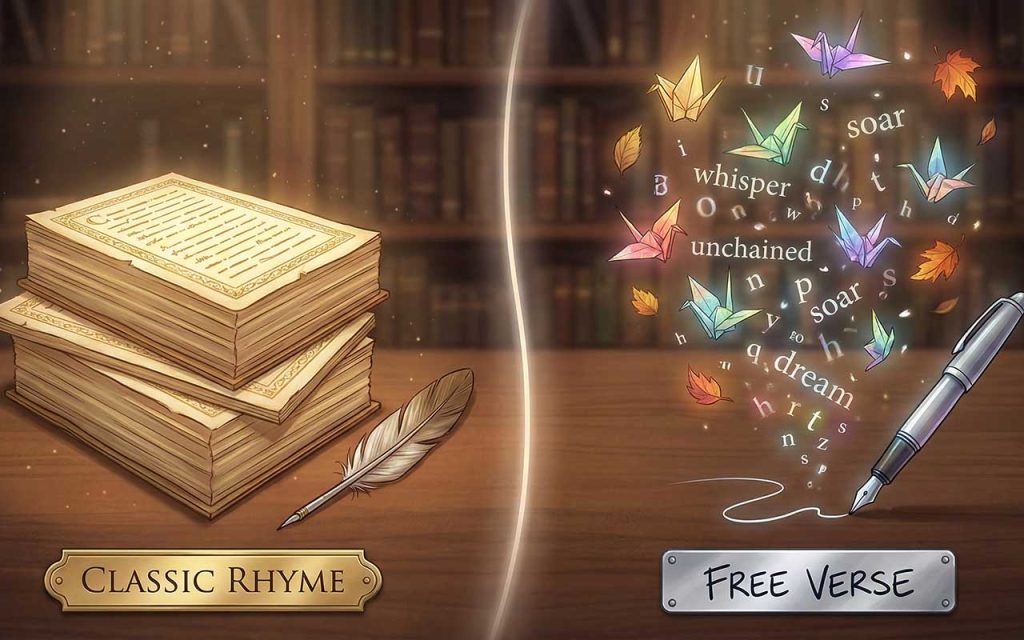 Rodzaje wierszy: przykłady, budowa, cechy