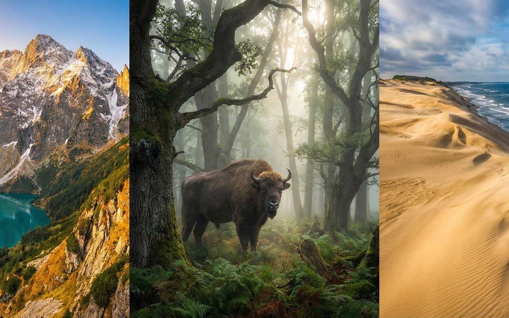 23 parki Narodowe w Polsce