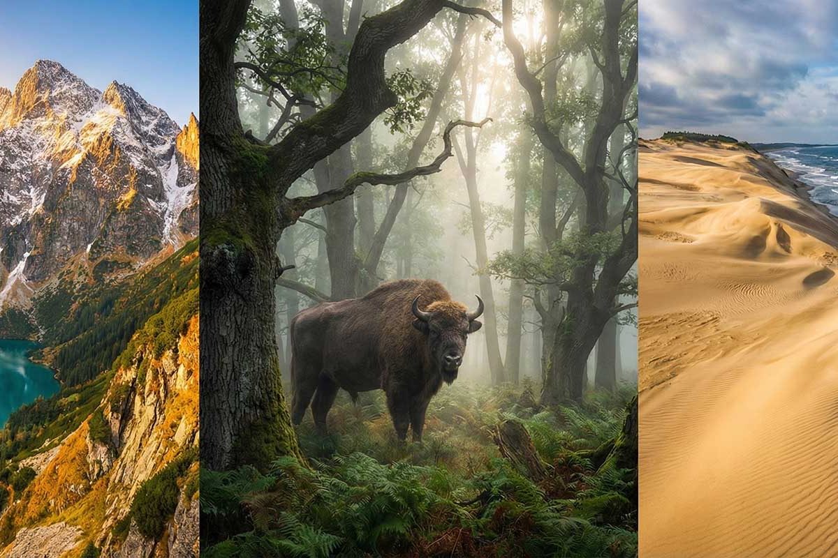 23 parki Narodowe w Polsce