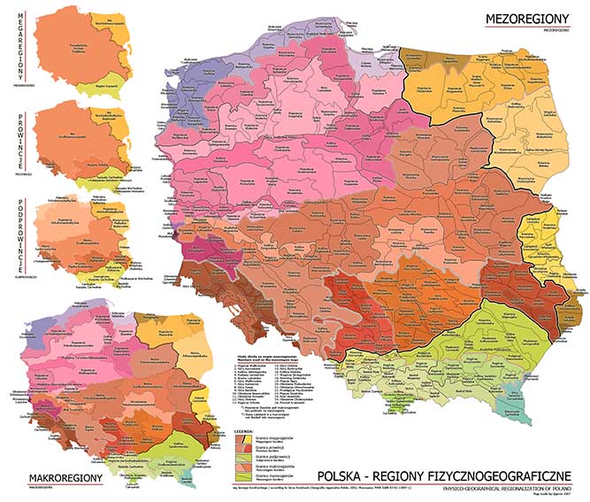 Mapa fizyczna (orograficzna)