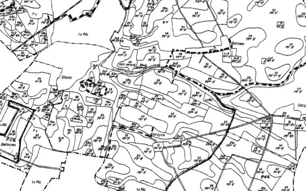 Rodzaje map: Mapa tematyczna – mapa glebowo-rolnicza
Źródło: umww.pl