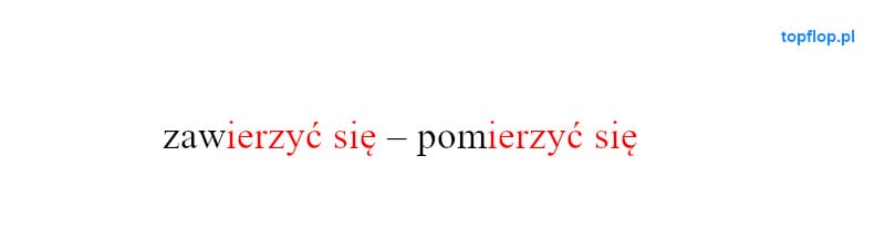 przykład rymów daktylicznych