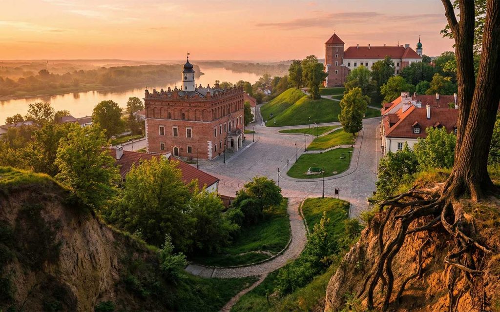 Sandomierz: Królewskie miasto na siedmiu wzgórzach, w którym zaczyna się historia