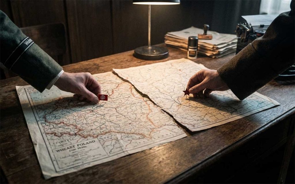 Czwarty rozbiór w praktyce. Jak Niemcy i ZSRR narysowali nową mapę Polski?