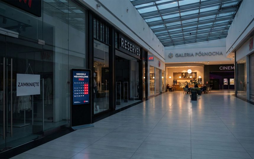 Niedziele handlowe w 2026 roku: Nowy kalendarz, legislacyjne zawirowania i realia rynku detalicznego