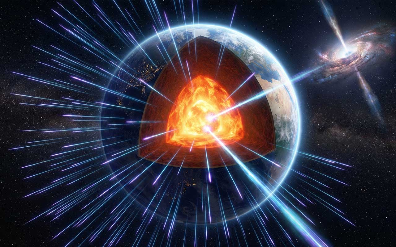 Ziemia nie jest całkowicie przezroczysta? Nowe obliczenia dotyczące przepływu neutrin