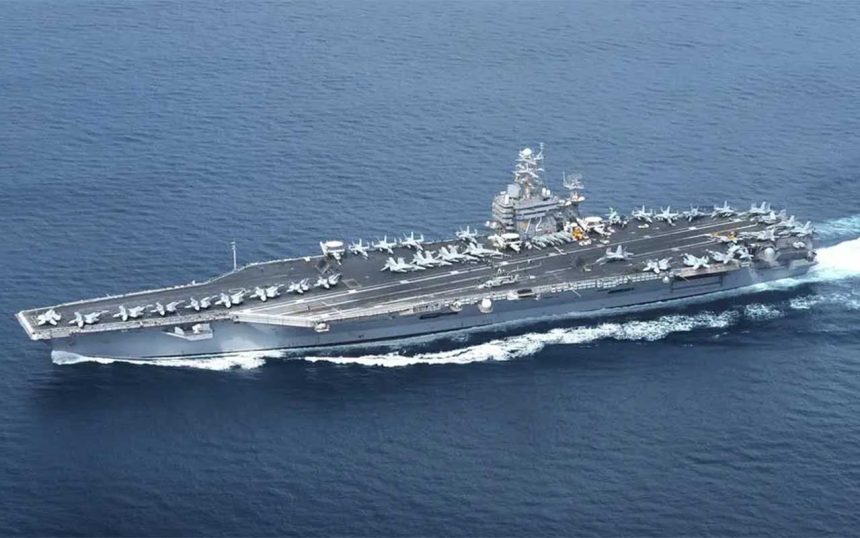 Cień na wodzie: Irański dron rzuca wyzwanie amerykańskiej "armadzie". Czy Trump naciśnie guzik?