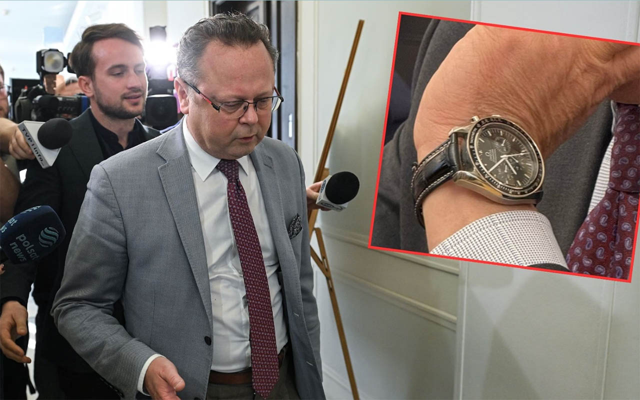 Tajemnica nadgarstka wiceministra. Andrzej Szejna w ogniu pytań o luksusowy dodatek
