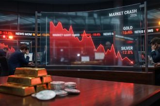 Czerwony Poniedziałek na Rynkach. Wyprzedaż Metali Szlachetnych Nabiera Tempa