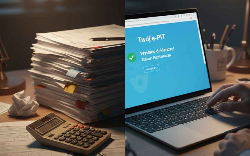 Polacy masowo wstrzymują wysyłkę e-PIT. "Papierowe przyzwyczajenie" opóźnia zwroty podatku