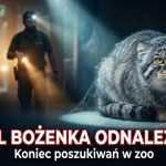Szczęśliwy finał poszukiwań: Manul Bożenka z poznańskiego zoo bezpieczna w domu