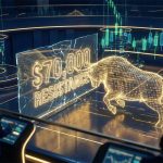 Bitcoin u Bram Raju: Poziom 70 000 USD Ponownie na Celowniku Inwestorów