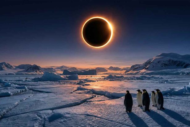 Kosmiczny spektakl zaczyna się jutro. "Pierścień Ognia" nad Antarktydą to dopiero wstęp do roku pełnego cieni