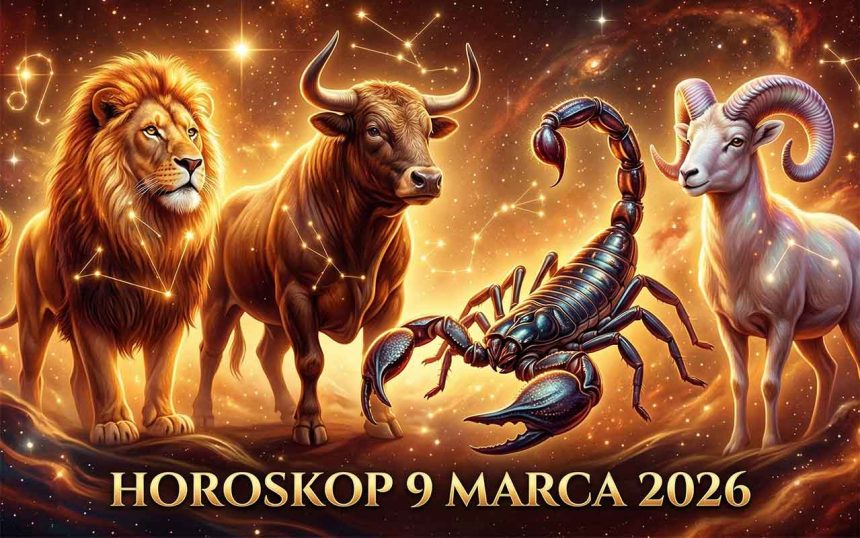 Kosmiczne przetasowania: Szczegółowy horoskop dzienny na 9 marca 2026 roku
