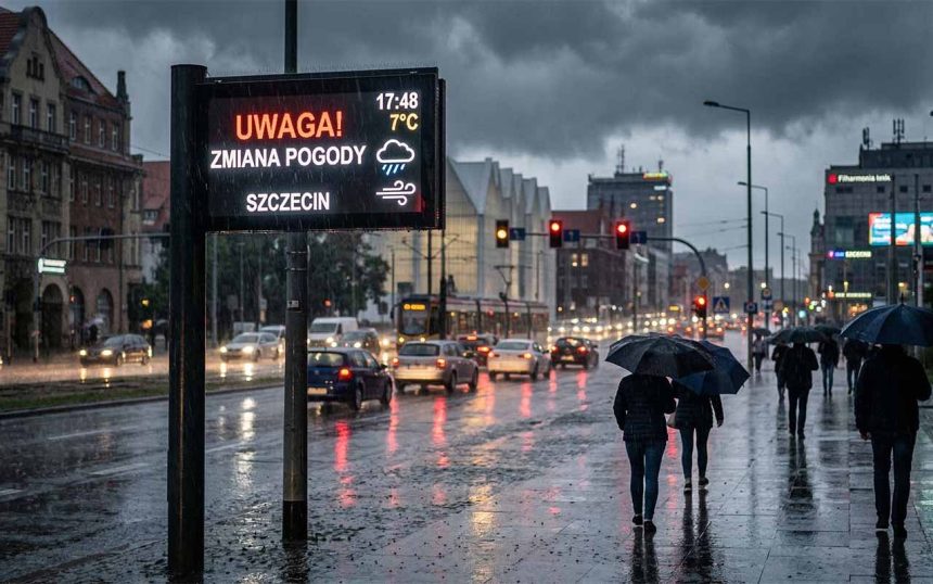 Wszystko Zasnute Chmurami: Szczegółowa Analiza Pogodowa dla Szczecina na Marzec 2026