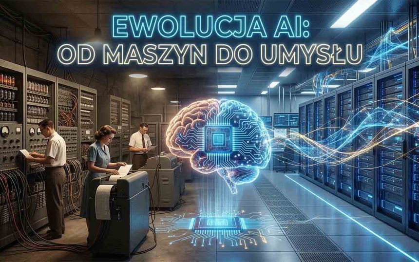 Prawdziwa Rewolucja Umysłów Maszyn: Jak Sztuczna Inteligencja Przeszła od Matematycznych Równań do Generatywnych Sieci Neuronowych
