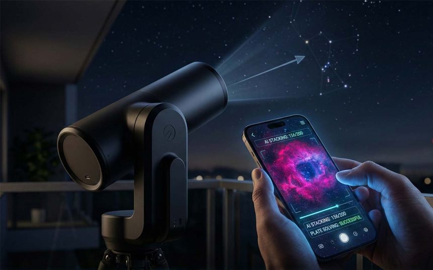 Rewolucja w astrofotografii 2026: Jak autopilot AI i smartfon otwierają wrota do głębokiego kosmosu