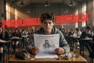 Internetowy żart, który zmylił tysiące: "Pokoloruj drwala" na maturze z matematyki i stanowcza reakcja MEN