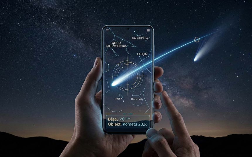 Niebo w Twoim smartfonie: Najlepsze aplikacje AR do śledzenia komet i zjawisk astronomicznych w 2026 roku