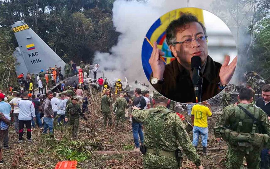 Tragiczna katastrofa wojskowa w Kolumbii: 66 ofiar i gniew prezydenta po upadku Herculesa C-130
