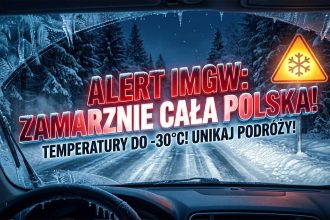 Alert IMGW: Nocne przymrozki w całej Polsce pod koniec kwietnia