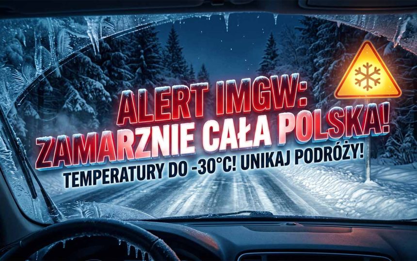 Alert IMGW: Nocne przymrozki w całej Polsce pod koniec kwietnia