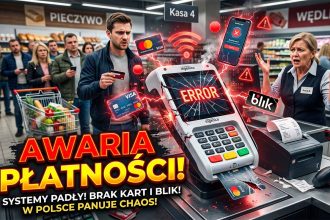 Paraliż Płatności Bezgotówkowych w Polsce: Globalna Awaria Systemów BLIK, Visa i Mastercard