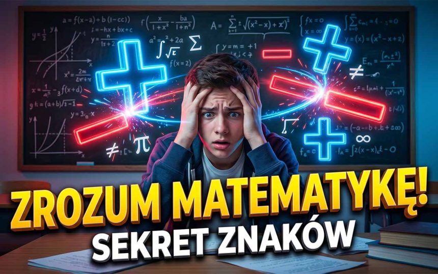 Minus razy minus daje plus: Logika ukryta za znakami matematycznymi
