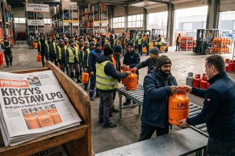Kryzys Dostaw i Szybka Reakcja: Podwojenie Przydziału Butli LPG dla Pracowników Migrujących w Cieniu Wojny