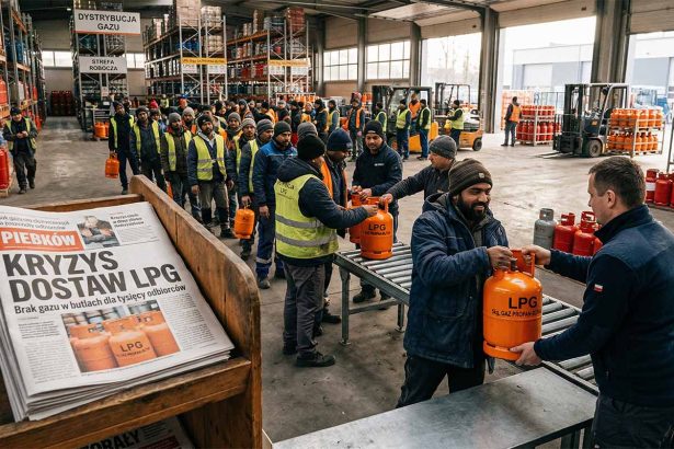 Kryzys Dostaw i Szybka Reakcja: Podwojenie Przydziału Butli LPG dla Pracowników Migrujących w Cieniu Wojny