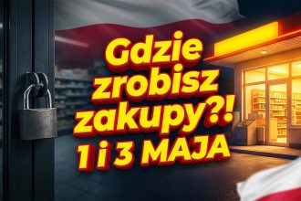 Handel w majówkę 2026: Które sklepy są otwarte 1 i 3 maja?