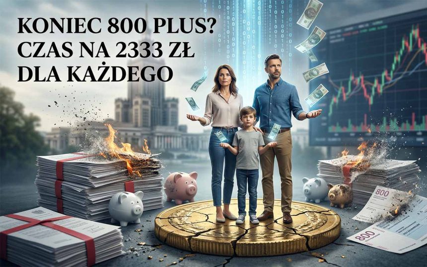 2333 zł miesięcznie dla każdego obywatela. Czy bezwarunkowy dochód podstawowy zniszczy dotychczasowy system opieki państwa?