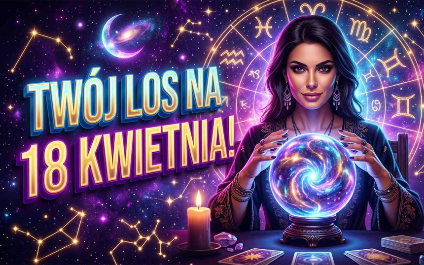 Horoskop na 18 kwietnia 2026: Kosmiczne przetasowania i nowe drogi przeznaczenia dla każdego znaku zodiaku