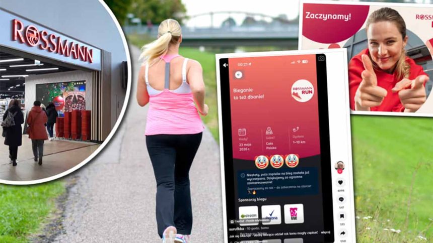 Zapisy na Rossmann Run 2026: Awaria aplikacji i burza w sieci
