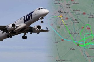 Ekstremalne Wyzwania Wiosennej Aury: Piorun Uderza w Samolot LOT-u Lecący do Stambułu
