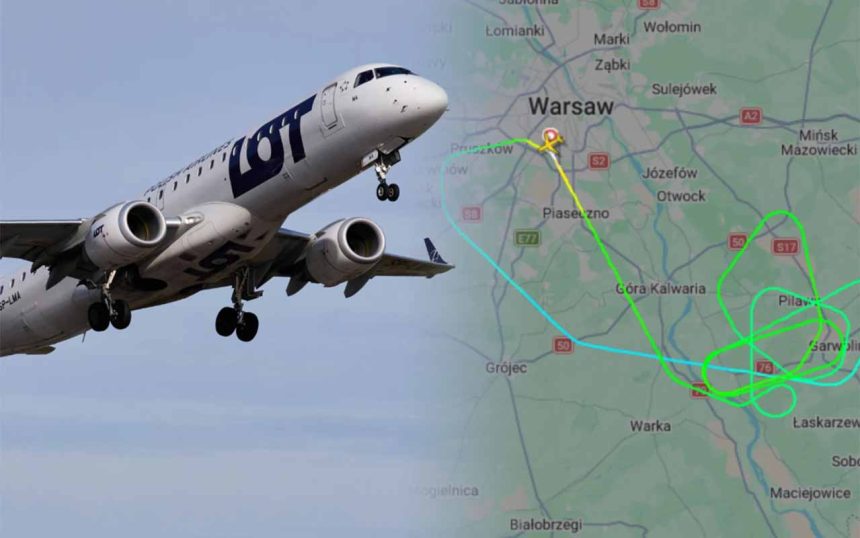 Ekstremalne Wyzwania Wiosennej Aury: Piorun Uderza w Samolot LOT-u Lecący do Stambułu