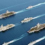 Trzy grupy lotniskowców USA na Bliskim Wschodzie: Potężna siła