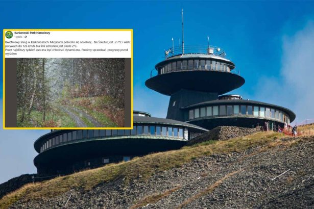 Zimowy Powrót w Karkonoszach: Kwiecień Przynosi Śnieg i Zagrożenie na Szlakach