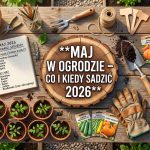 Co sadzić w ogrodzie w maju 2026 – kompletny kalendarz ogrodnika
